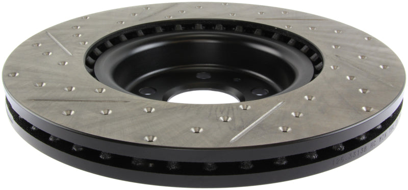 Stoptech 127.33138L StopTech Slotted & Drilled Sport Brake Rotor