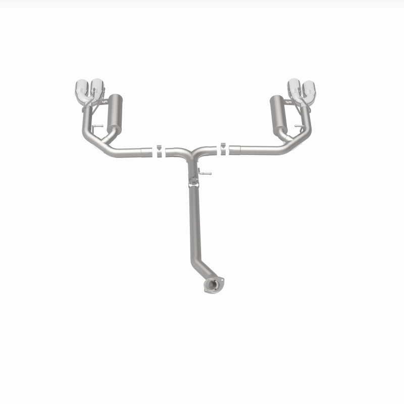 Magnaflow 19494 MagnaFlow 18-19 Toyota Camry XSE 2.5L (FWD) Street Series Cat-Back Exhaust w/4in Polished Quad Tips