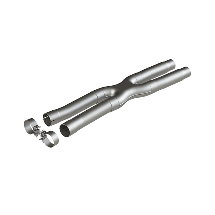 MBRP S7213AL 15-19 Ford Mustang GT 2.5in Resonator Delete X-Pipe - AL