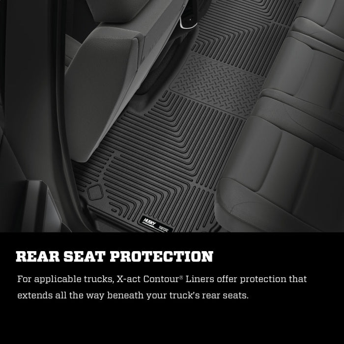 Husky Liners 53511 12-13 Dodge RAM 1500/ 12 2500 & 3500 X-Act Contour Black Front Floor Liners
