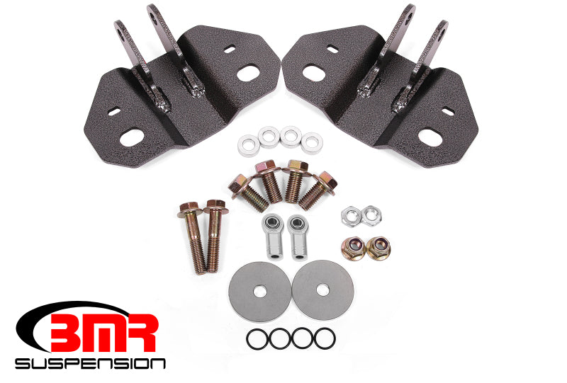 BMR Suspension SM760H 15-19 Ford Mustang Rear Upper Shock Mount- Hammertone Black