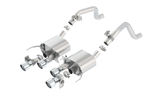 Borla 11875 2014 Chevrolet Corvette C7 6.2L 8cyl ATAK Exhaust w/ NPP Dual Mode (rear section only)