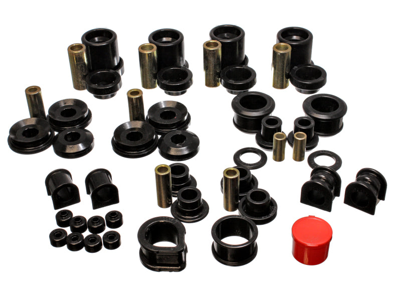 Energy Suspension 7.18105G 90-96 Nissan 300ZX Black Hyper-Flex Master Bushing Set (Sway bar end link bushings