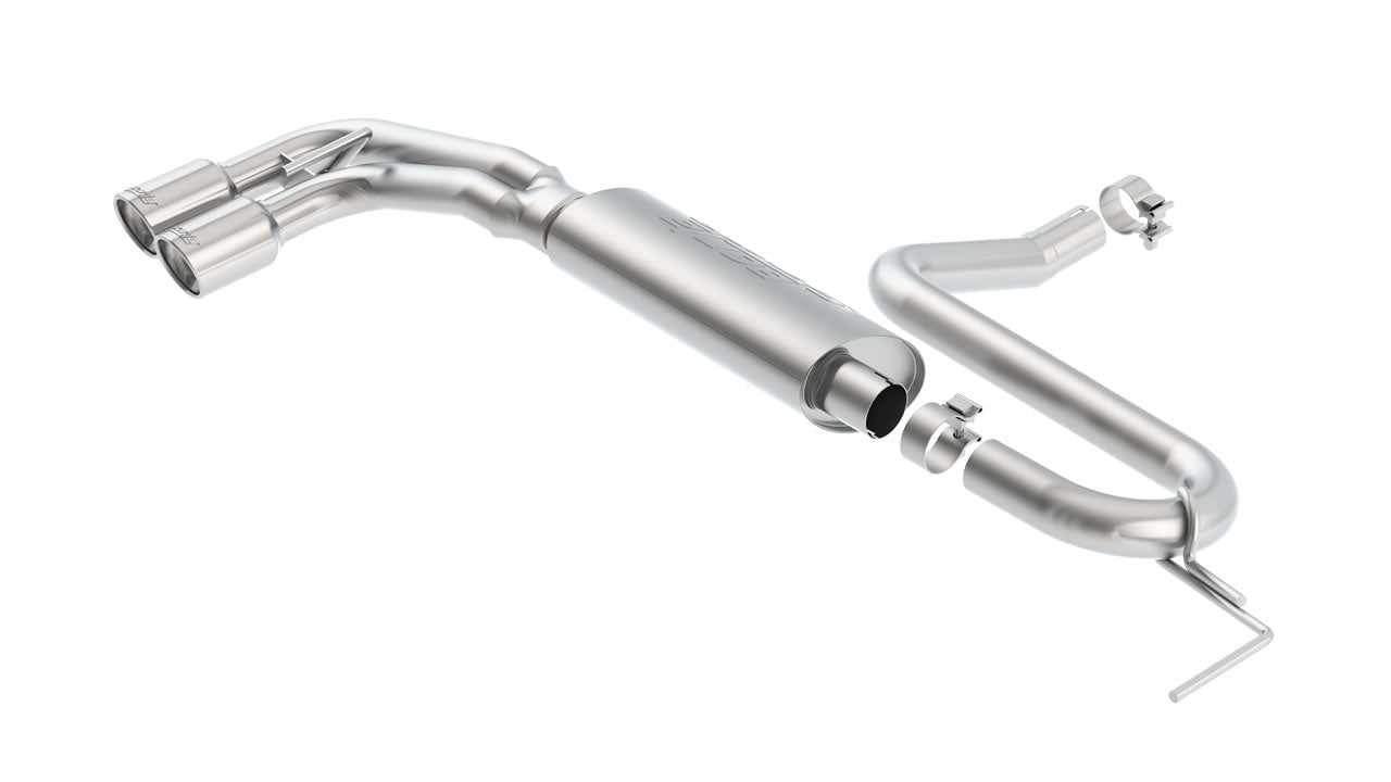 Borla 11945 2017 Chevrolet Cruze RS 1.4T FWD 2.25in SS S-Type Rear Section Exhaust