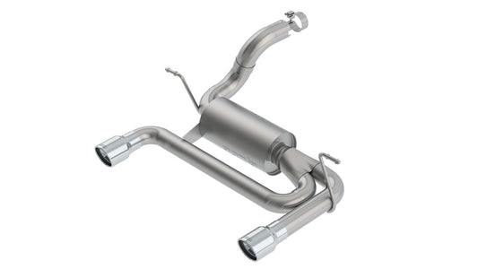Borla 11956 2018 Jeep Wrangler JL/JLU 3.6L 2DR/4DR S-Type SS Axle Back Exhaust w/3.5in Tips