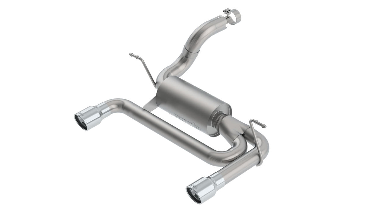 Borla 11957 2018 Jeep Wrangler JL/JLU 3.6L 2DR/4DR ATAK SS Axle Back Exhaust w/3.5in Tips