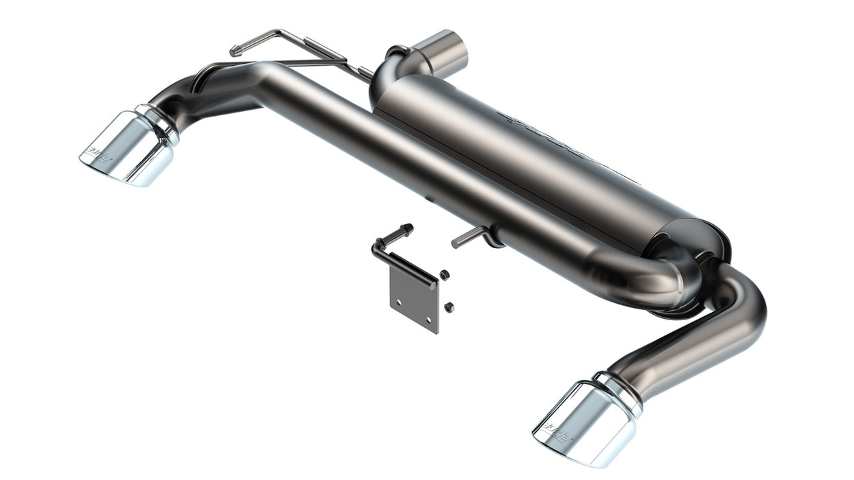 Borla 11973 21-22 Ford Bronco 2.3L 4WD Touring Axle Back Exhaust w/ Bright Chrome Tips