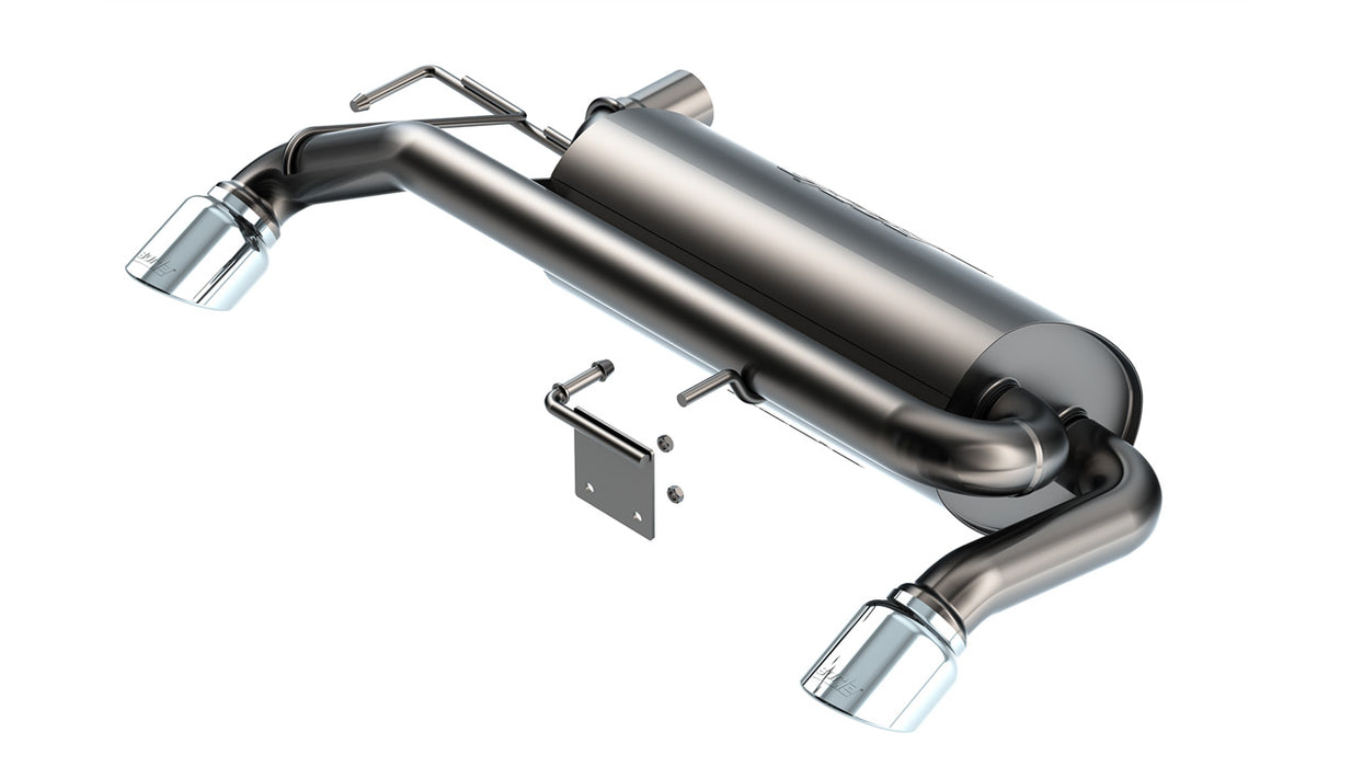 Borla 11976 21-22 Ford Bronco 2.7L V6 4WD Touring Axle Back Exhaust w/ Bright Chrome Tips