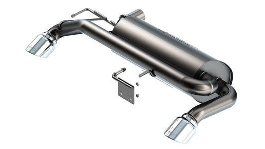 Borla 11978 21-22 Ford Bronco 2.7L V6 4WD ATAK Axle Back Exhaust w/ Bright Chrome Tips