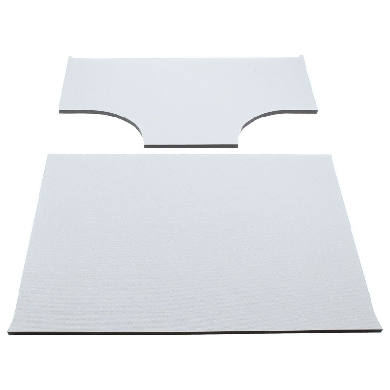 DEI 50148 03-06 Jeep Wrangler TJ 2-Door w/Speaker Pods Boom Mat Headliner - 2 Piece - White