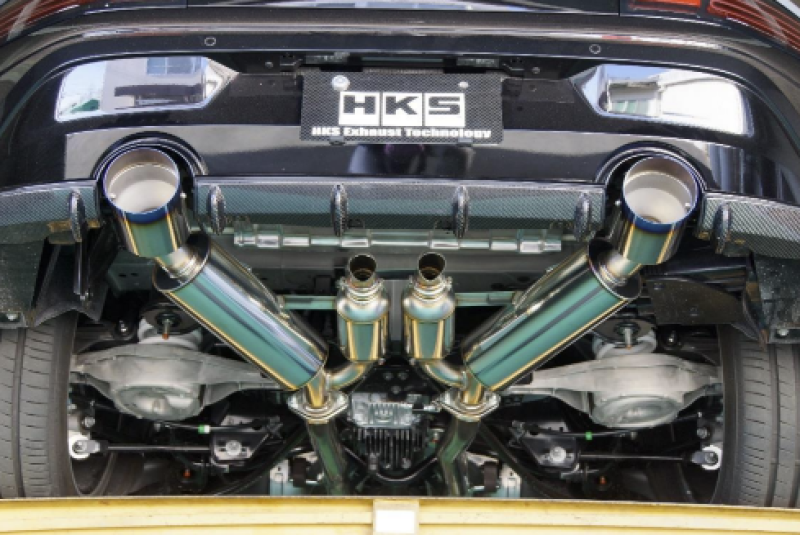 HKS 31014-KN002 FULL DUAL MUFFLER RZ34 VR30DDTT