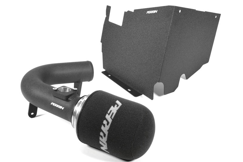 Perrin Performance PSP-INT-328BK PERRIN 22-25 Subaru WRX Cold Air Intake w/Heatshield - Black
