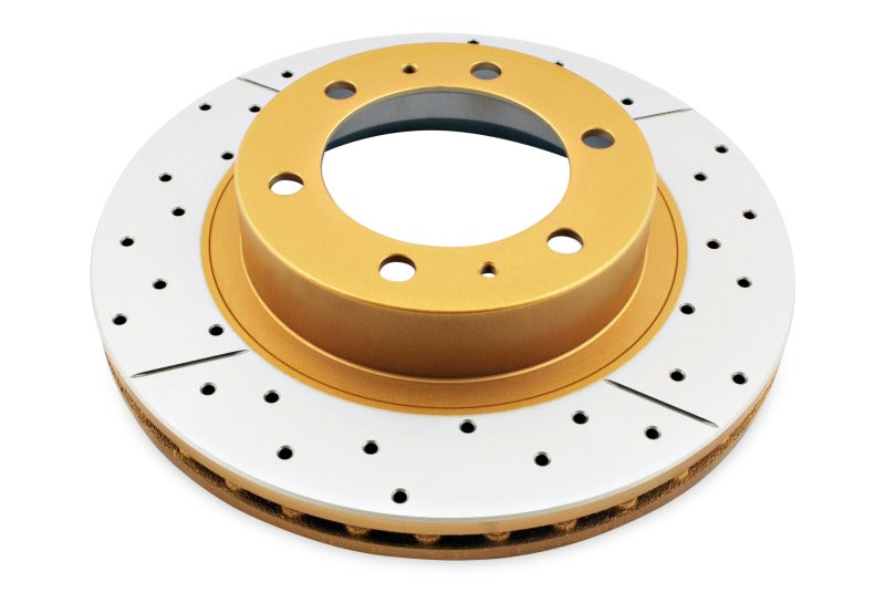 DBA DBA2716X 05-20 Toyota Tacoma (w/6 Lug Wheel & 4 Piston Clpr) Front Drilled & Slotted Street Series Rotor