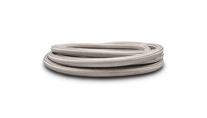 Vibrant 18466 Stainless Steel Braided Flex Hose w/PTFE Liner AN -6 (150ft Roll)