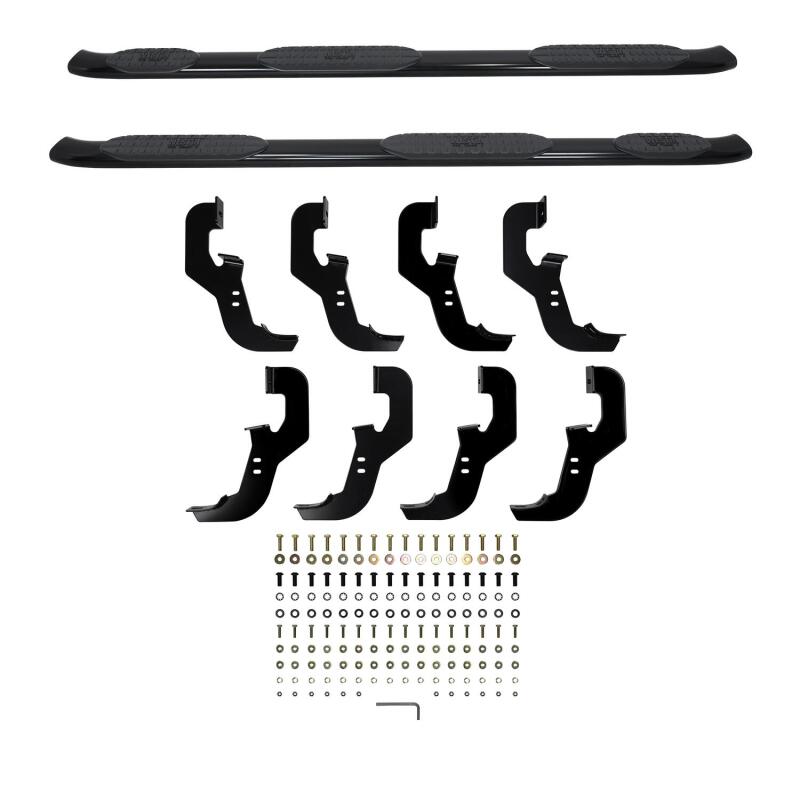 Westin 21-534685 2019 Chevrolet Silverado/Sierra 1500 CC (5.5ft) PRO TRAXX 5 WTW Oval Nerf Step Bars - Black