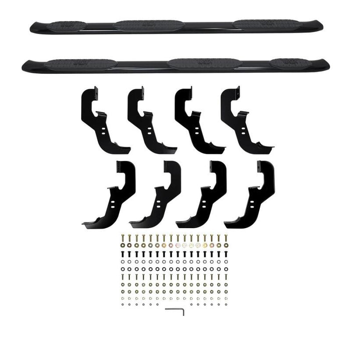 Westin 21-534685 2019 Chevrolet Silverado/Sierra 1500 CC (5.5ft) PRO TRAXX 5 WTW Oval Nerf Step Bars - Black