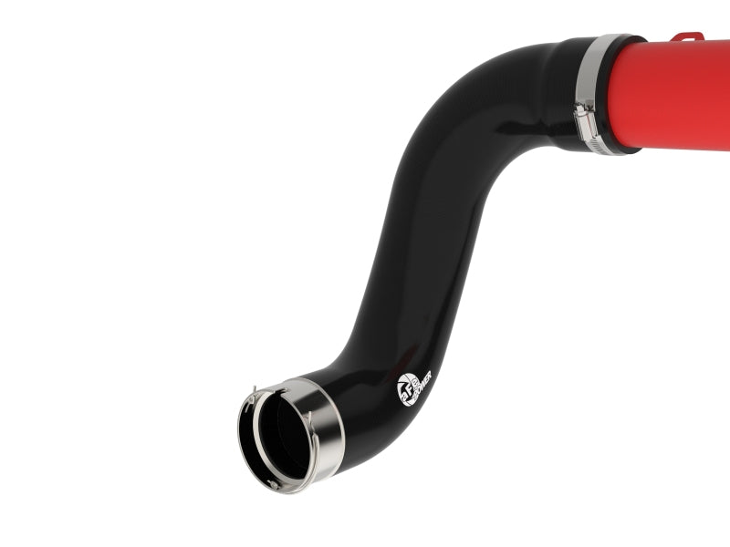 aFe 46-20754-R 22-24 Ford Bronco Raptor BladeRunner Aluminum Hot and Cold Charge Pipe Kit Red