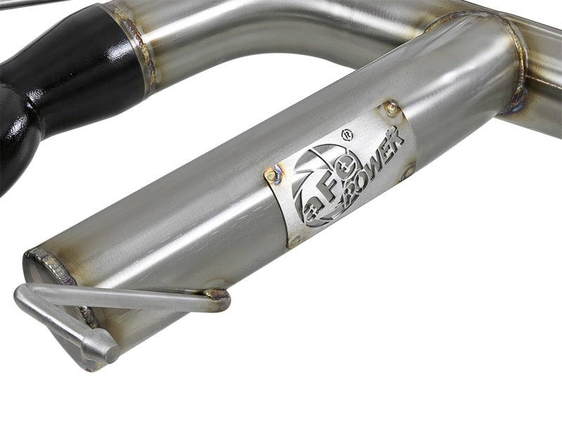 aFe 49-36302-B MACHForce XP 08-13 BMW 135i L6-2.0L N54/N55 3in. 304 SS Axle-Back Exhaust w/Black Tips