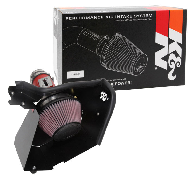 K&N Engineering 69-1505TWR K&N 17-18 Honda Civic Type-R L4-2.0L F/I Typhoon Air Intake
