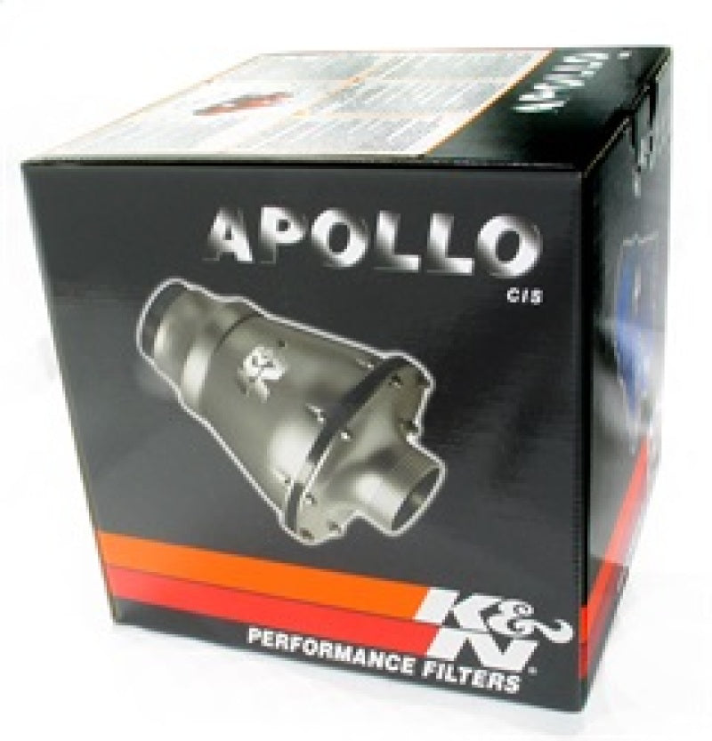 K&N Engineering RC-5052AB K&N Universal Apollo Black Cold Air Intake - 70mm OD FLG PP