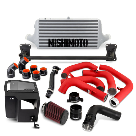 Mishimoto MMINT-WRX-22AISLRD 2022+ WRX Intercooler Kit W/ Intake SL Core WRD Pipes