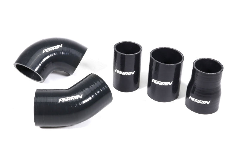Perrin Performance PSP-ITR-441SL/BK PERRIN 22-25 Subaru WRX Front Mount Intercooler Kit (Black Tubes & Silver Core)