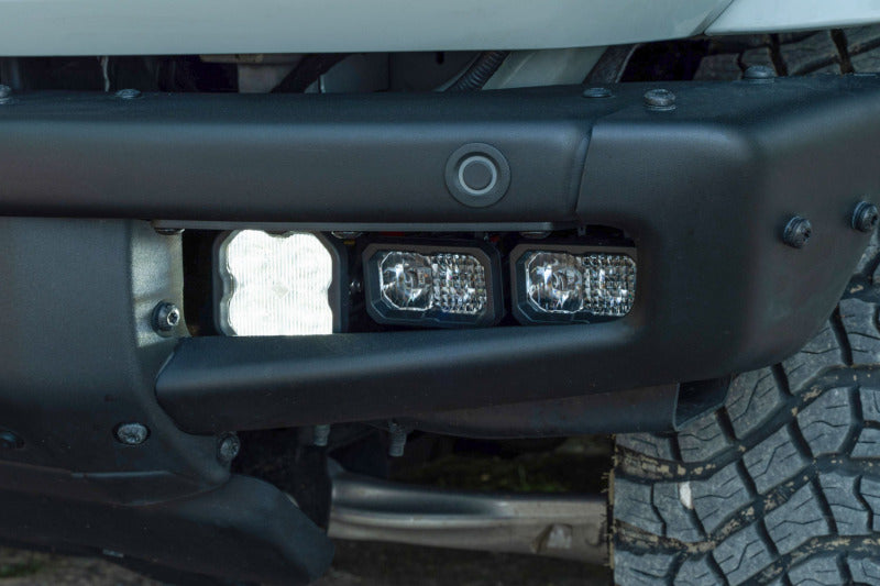 Diode Dynamics DD7180 2021 Ford Bronco Stage Series Fog Pocket Kit - White Pro