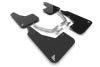 Rally Armor MF87-BAT-BLK-SIL 22-24 Hyundai Ioniq 5 Black UR Mud Flap Silver Battery Logo
