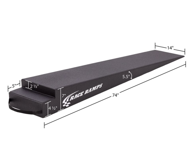 Race Ramps RR-TR-7 7in. Trailer Ramps - 5.5 Degree Approach Angle