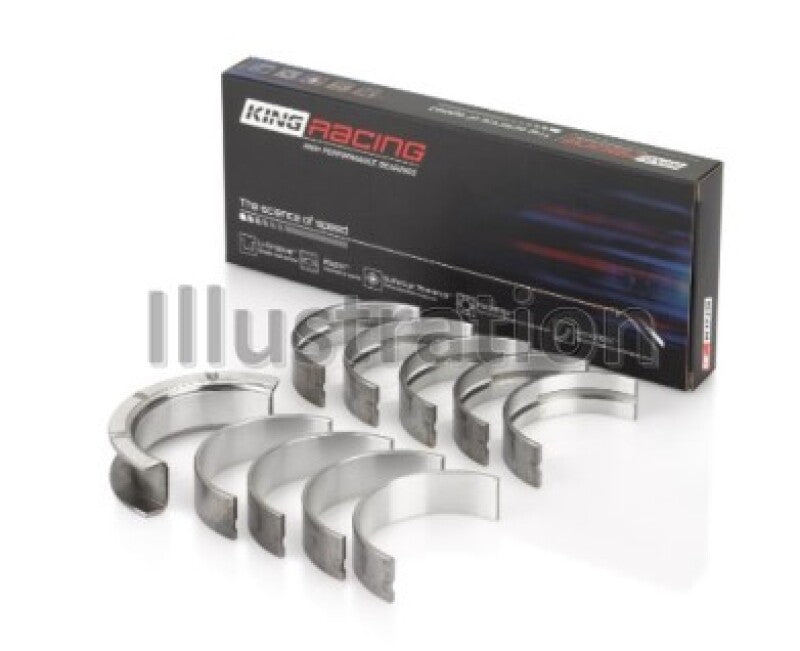 King Engine Bearings MB5013HP Chevy LS1/LS6/LS3 Bi-Metal Performance Main Bearing Set - Size STD
