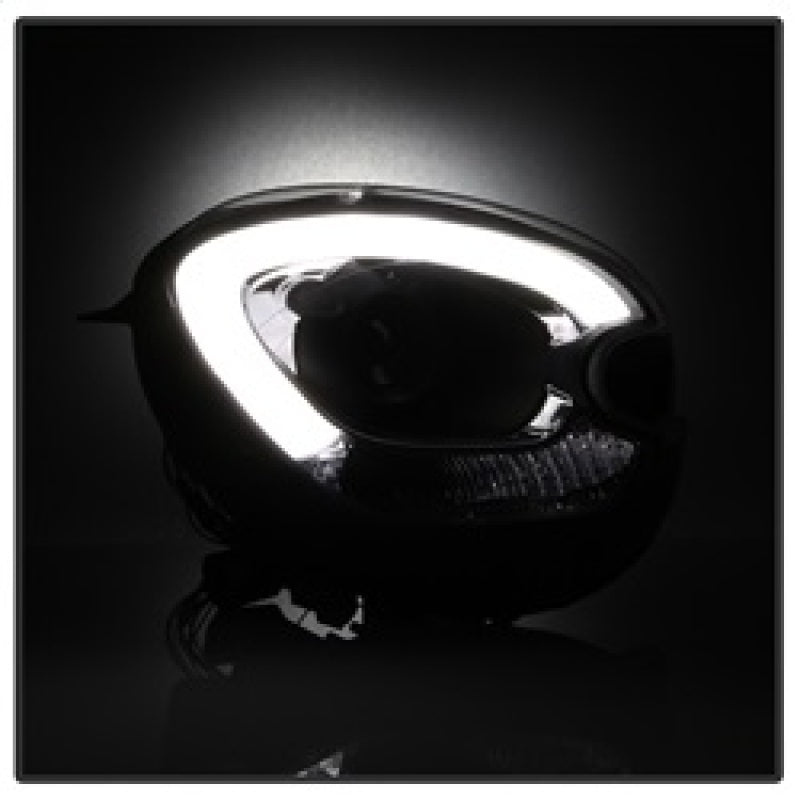 SPYDER 5083449 Spyder Mini Cooper Countryman 11-15 Headlights - Halogen Model Only - Black PRO-YD-MCO11-DRL-BK