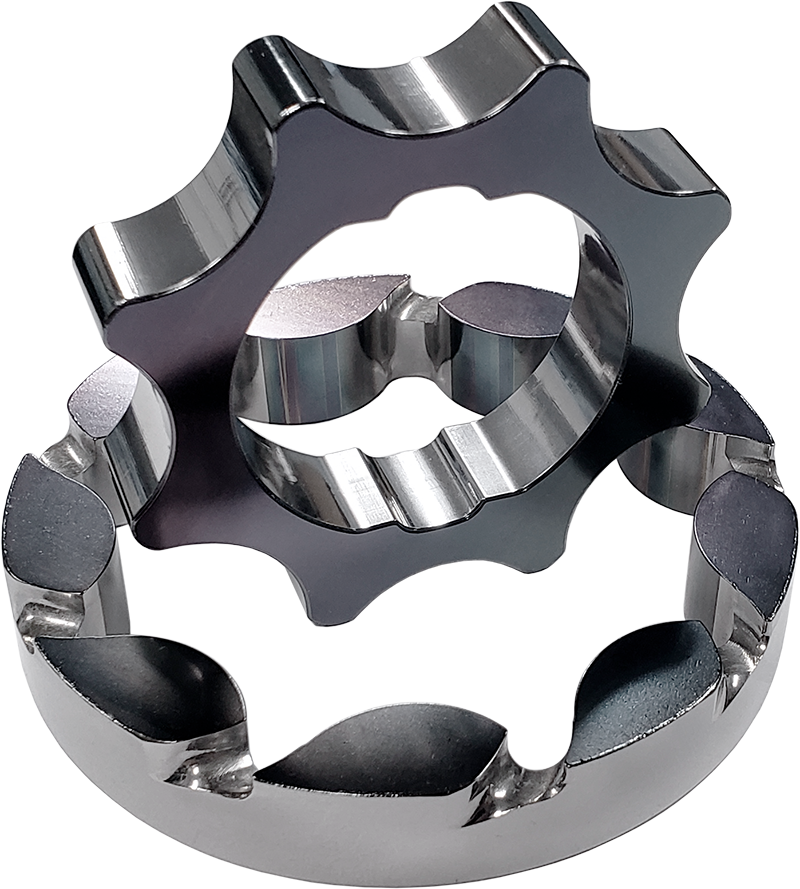 Boundary CM-OPG-MUSTANG-VM 2011+ Ford Coyote Mustang/GT350 Billet Black Oil Pump Gear - Vane Ported MartenWear Treated