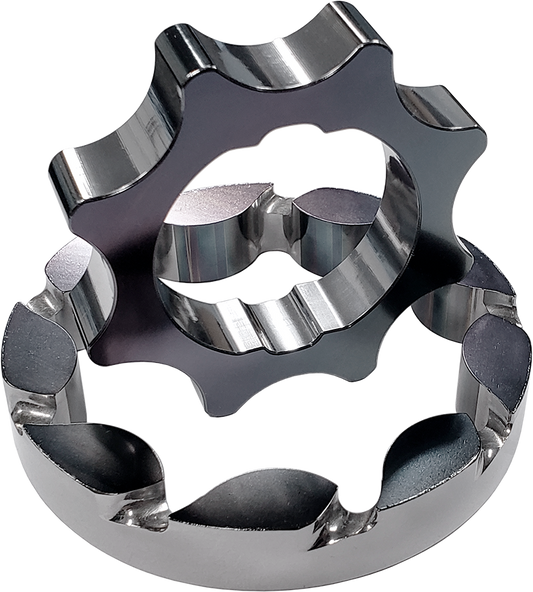 Boundary CM-OPG-MUSTANG-VM 2011+ Ford Coyote Mustang/GT350 Billet Black Oil Pump Gear - Vane Ported MartenWear Treated