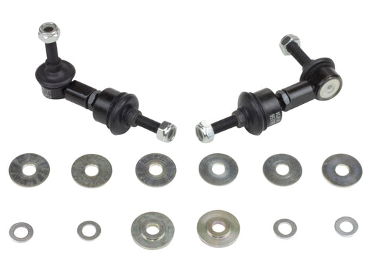 Whiteline KLC107 89-98 Nissan 240SX S13 & S14 Front Swaybar link kit-adjustable ball end links