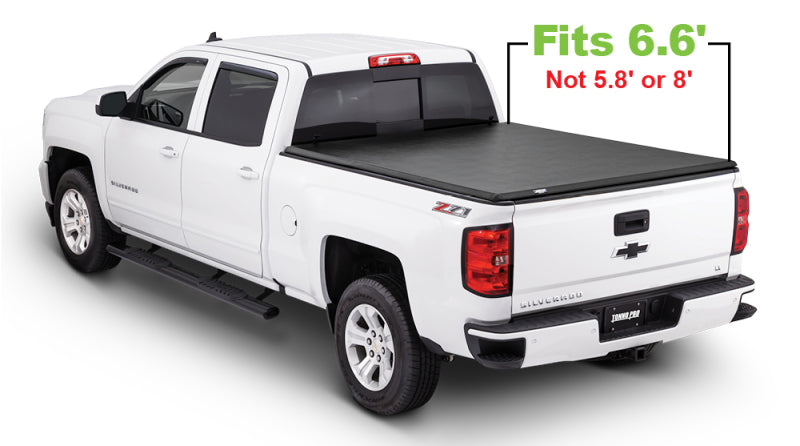 Tonno Pro HF-158 15-19 Chevy Silverado 3500 6.6ft Fleetside Hard Fold Tonneau Cover