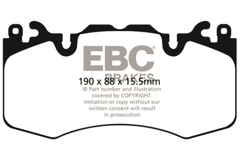 EBC DP62064 13+ Land Rover Range Rover 3.0 Supercharged Greenstuff Front Brake Pads
