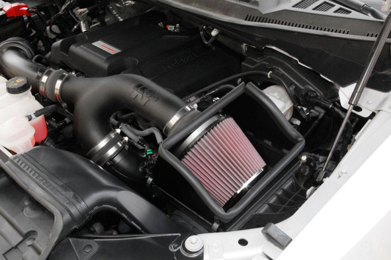 K&N Engineering 63-2599 K&N 2017-2018 Ford F-150 Ecoboost 3.5L F/I AirCharger Performance Intake