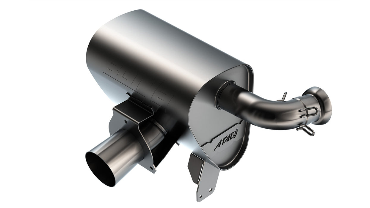 Borla 12678 15-22 Can-Am Maverick X3 900cc Triple Turbo Auto Manifold-Back Exhaust Atak Muffler