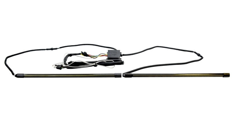 Putco 92010-18 2019+ RAM 1500/Jeep Wrangler JK/JL 18in Red Split Blade LED Tailgate Light Bar (Pair)