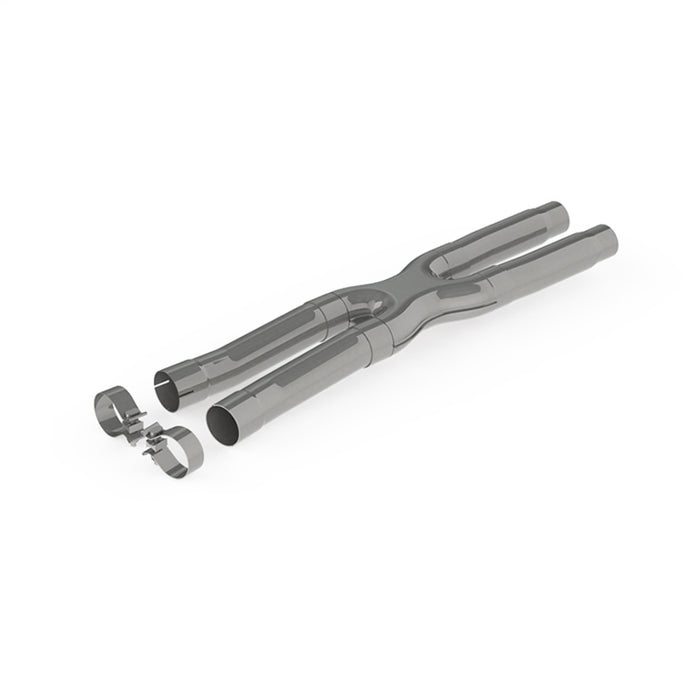 MBRP S7213409 15-19 Ford Mustang GT 2.5in Resonator Delete X-Pipe - T409