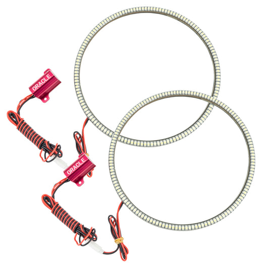 ORACLE Lighting 1214-001 Oracle Jeep Wrangler JL/Gladiator JT LED Surface Mount Headlight Halo Kit - White