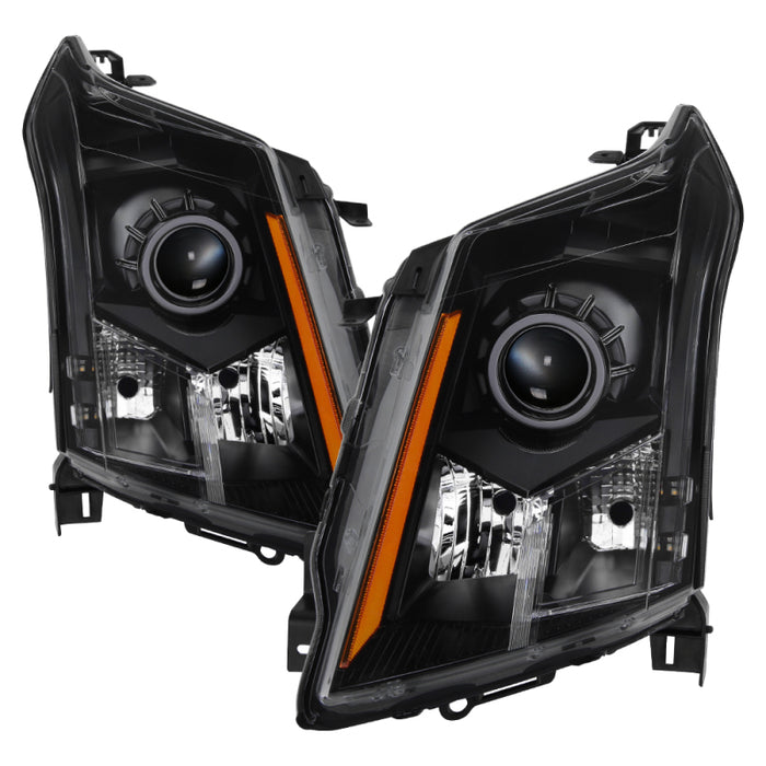 SPYDER 9938917 xTune Cadillac SRX 10-14 OE Style Halogen Headlights - Black HD-JH-CSRX11-AM-BK