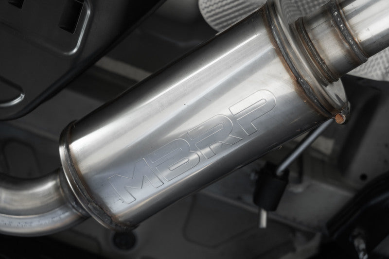 MBRP S47103CF 22-23 Hyundai Elantra N 2.0L Turbo T304 5in OD CF Tips Dual Outlet 3in Cat Back Exhaust