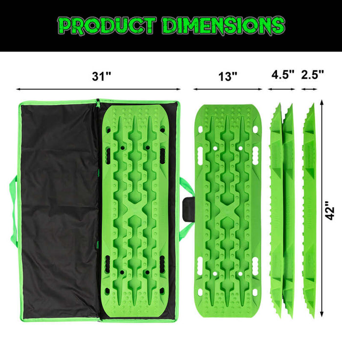 Rhino USA TRACBOARDS-GRN RSA Traction Boards