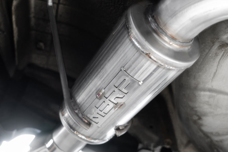 MBRP S48033BE 15-21 Subaru WRX 2.0L/STI 2.5L/ 11-14 Sed. 3in Cat-Back Single Rear Exit w/ Burnt End Tips-T304