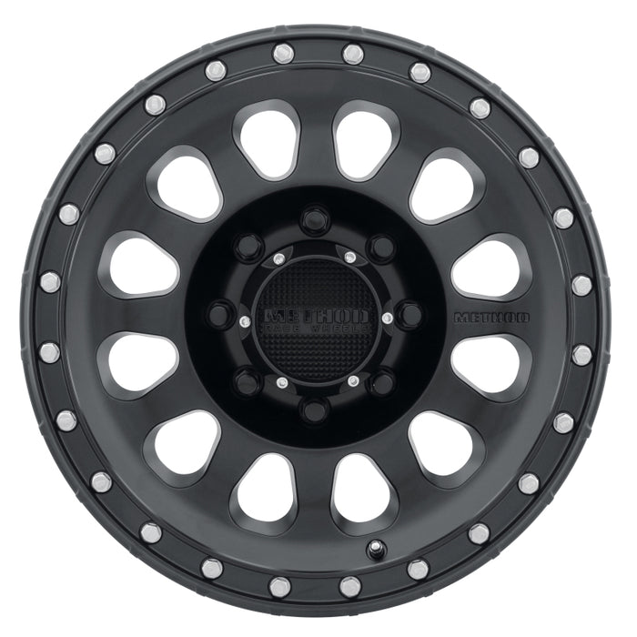Method Wheels MR31578580525 Method MR315 17x8.5 +25mm Offset 8x6.5 130.81mm CB Matte Black Wheel