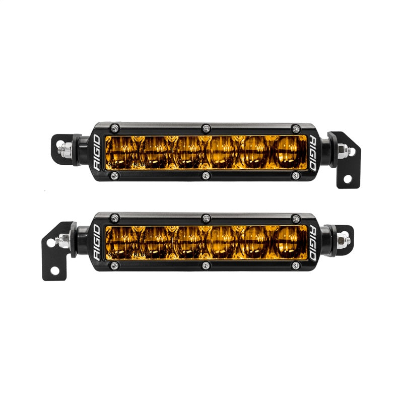 Rigid Industries 37201 2022+ Toyota Tundra 6in SR-Series Selective Yellow Fog Light Kit