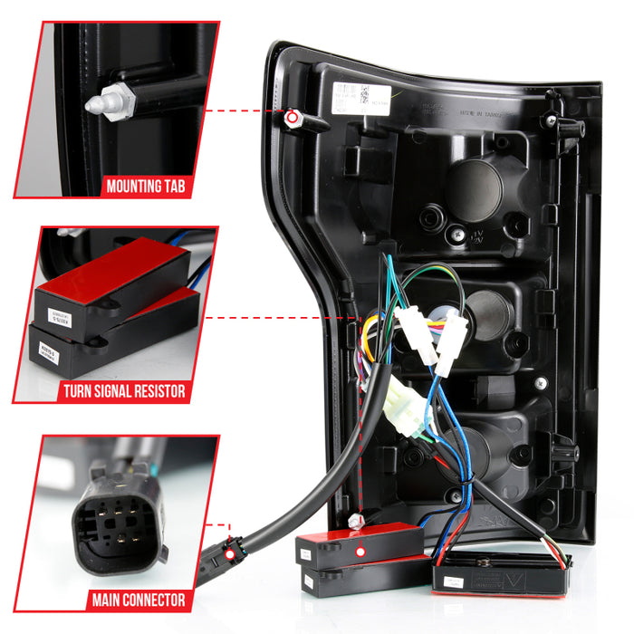 ANZO 311314 ANZ LED Taillights