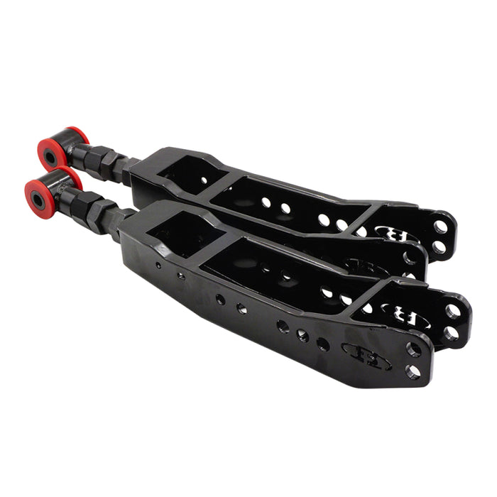 BLOX Racing BXSS-50010-BK Rear Lower Control Arms - Black (2013+ Subaru BRZ/Toyota 86 / 2008-2023 Subaru WRX/STI)