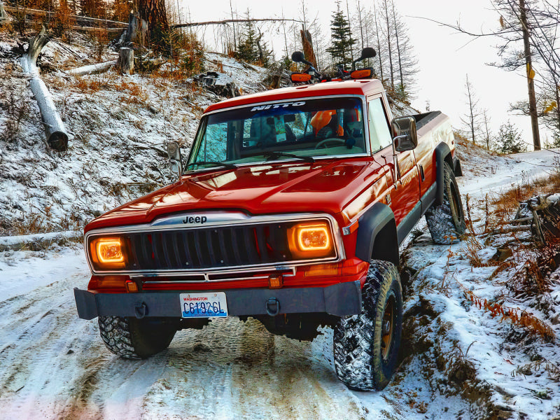 ORACLE Lighting 6908-333 Oracle Pre-Installed Lights 7x6 IN. Sealed Beam - ColorSHIFT Halo